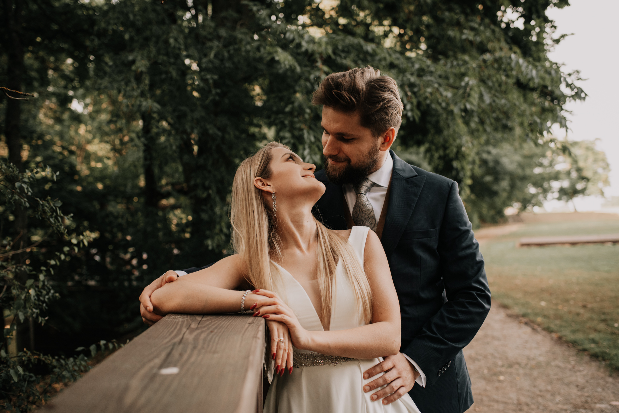 sesja ślubna pary młodej pałac mierzęcin szczecin gorzów