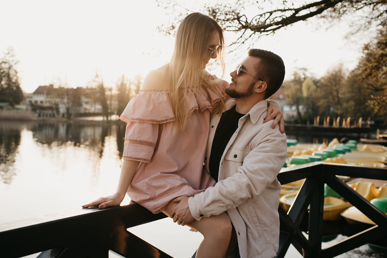 zdjęcia plenerowe nad jeziorem fotograf szczecin